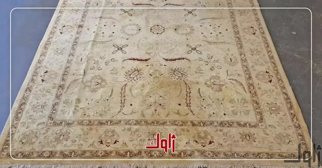 استفاده نامناسب از شوینده باعث زردی فرش میشود